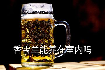 香雪蘭能養(yǎng)在室內(nèi)嗎