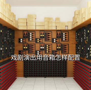 戲劇演出用音箱怎樣配置