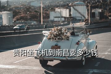 貴陽坐飛機到南昌要多少錢