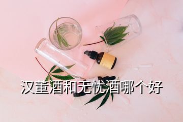 漢董酒和無憂酒哪個好