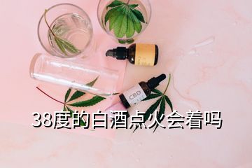 38度的白酒點(diǎn)火會(huì)著嗎