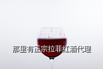 那里有正宗拉菲紅酒代理