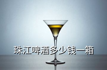 珠江啤酒多少錢一箱