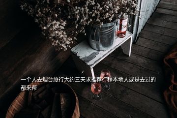 一個(gè)人去煙臺(tái)旅行大約三天求推薦行程本地人或是去過(guò)的都來(lái)幫