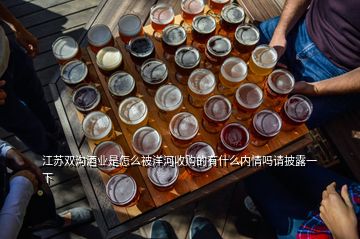 江蘇雙溝酒業(yè)是怎么被洋河收購(gòu)的有什么內(nèi)情嗎請(qǐng)披露一下