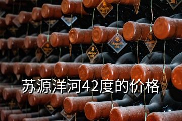 蘇源洋河42度的價格