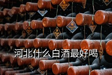 河北什么白酒最好喝