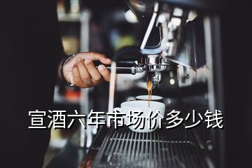 宣酒六年市場價多少錢