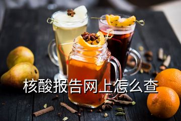 核酸報(bào)告網(wǎng)上怎么查