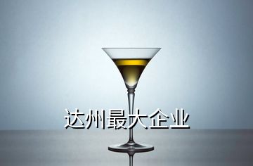 達(dá)州最大企業(yè)