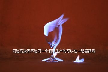 同是高粱酒不是同一個酒廠生產(chǎn)的可以在一起窖藏嗎