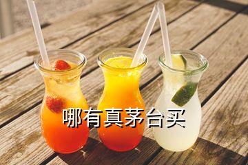 哪有真茅臺買