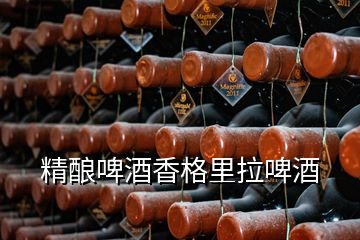 精釀啤酒香格里拉啤酒