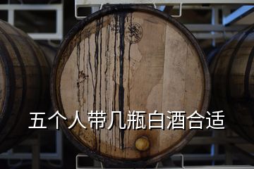 五個人帶幾瓶白酒合適