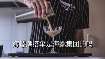 海螺潮搭傘是海螺集團的嗎