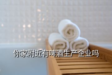 你家附近有啤酒生產(chǎn)企業(yè)嗎