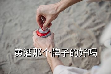 黃酒那個(gè)牌子的好喝