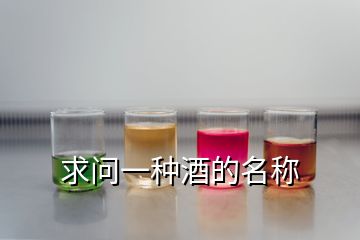 求問一種酒的名稱