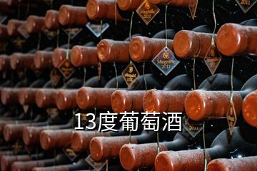 13度葡萄酒