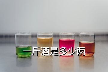 一斤酒是多少兩