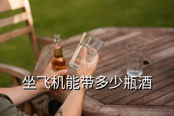 坐飛機能帶多少瓶酒