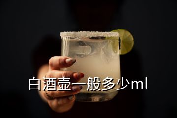 白酒壺一般多少ml