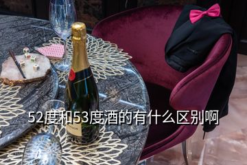 52度和53度酒的有什么區(qū)別啊