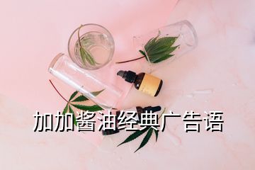 加加醬油經典廣告語