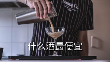 什么酒最便宜