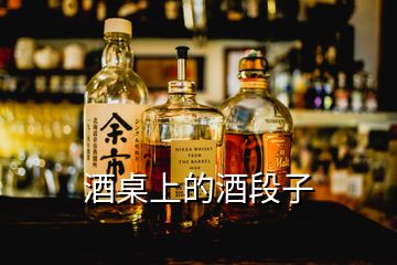 酒桌上的酒段子