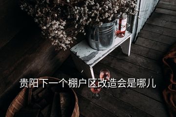 貴陽下一個(gè)棚戶區(qū)改造會(huì)是哪兒