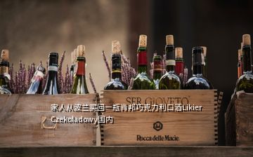 家人從波蘭買回一瓶肖邦巧克力利口酒Likier Czekoladowy國內(nèi)