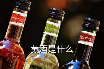 黃酒是什么