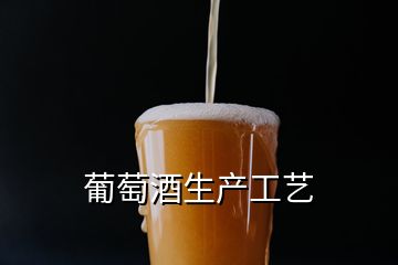 葡萄酒生產(chǎn)工藝