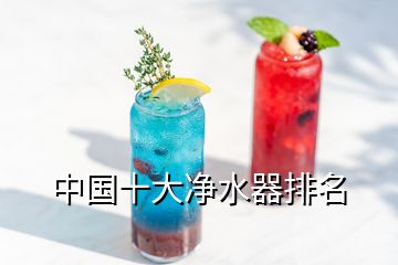 中國(guó)十大凈水器排名