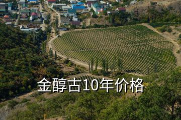 金醇古10年價格