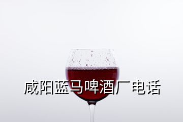 咸陽藍(lán)馬啤酒廠電話