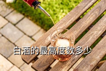 白酒的最高度數(shù)多少