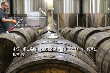 市場上哪些品牌飲料或冷飲最暢銷原因是什么寫一份調(diào)查報告  搜