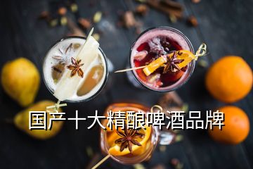 國(guó)產(chǎn)十大精釀啤酒品牌