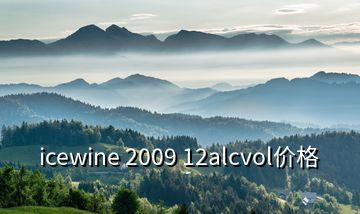 icewine 2009 12alcvol價格