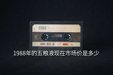 1988年的五糧液現(xiàn)在市場價是多少