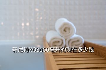 軒尼詩XO3000毫升的現(xiàn)在多少錢