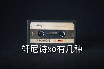 軒尼詩xo有幾種