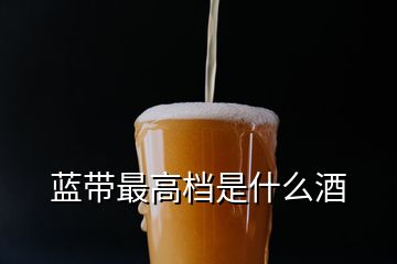 藍帶最高檔是什么酒