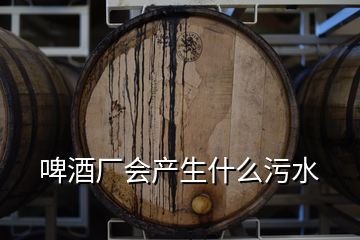 啤酒廠會(huì)產(chǎn)生什么污水