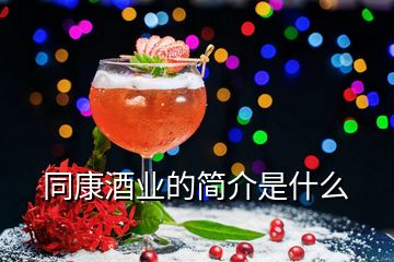 同康酒業(yè)的簡(jiǎn)介是什么