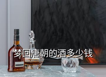 夢(mèng)回唐朝的酒多少錢