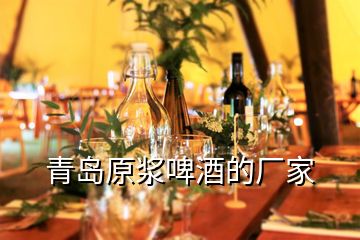 青島原漿啤酒的廠家