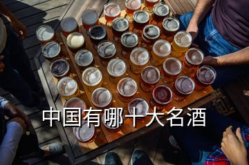 中國(guó)有哪十大名酒